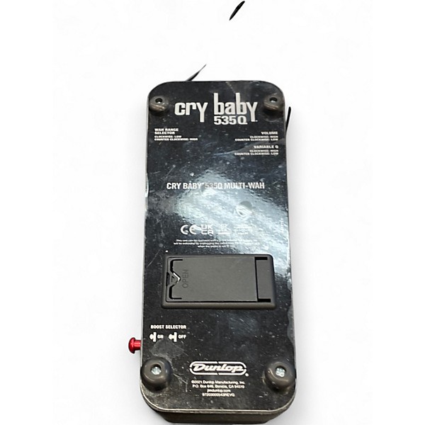 Used Dunlop 535Q Cry Baby Multi-Wah Effect Pedal