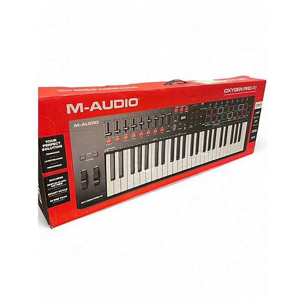 Used M-Audio Oxygen Pro 49 MIDI Controller
