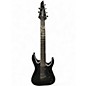 Used Jackson js22-7 DKA HT BLACK WITH WHITE BINDING Solid Body Electric Guitar thumbnail