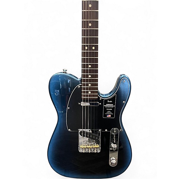 Used Fender American Professional II Telecaster DARK NIGHT Solid Body Electric Guitar