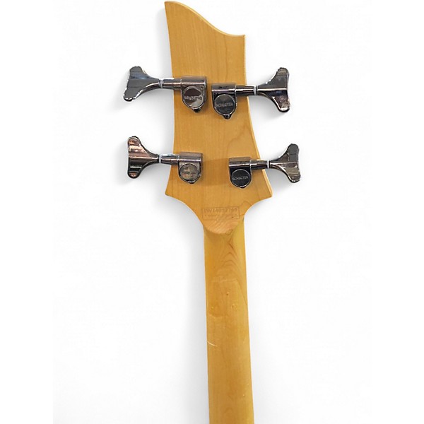 Used Schecter Guitar Research Omen 4 String Black Electric Bass Guitar