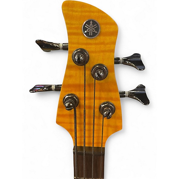 Used Yamaha TRBX604 MATTE AMBER Electric Bass Guitar