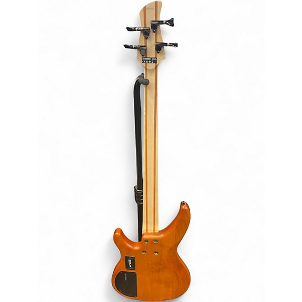 Used Yamaha TRBX604 MATTE AMBER Electric Bass Guitar