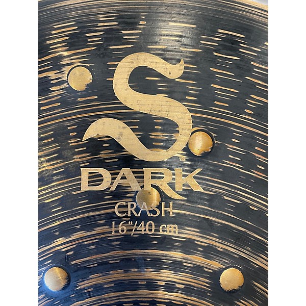 Used Zildjian 16in S DARK CRASH Cymbal