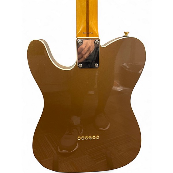 Used Fender JV Modified Telecaster Custom Firemist Gold Solid Body Electric Guitar