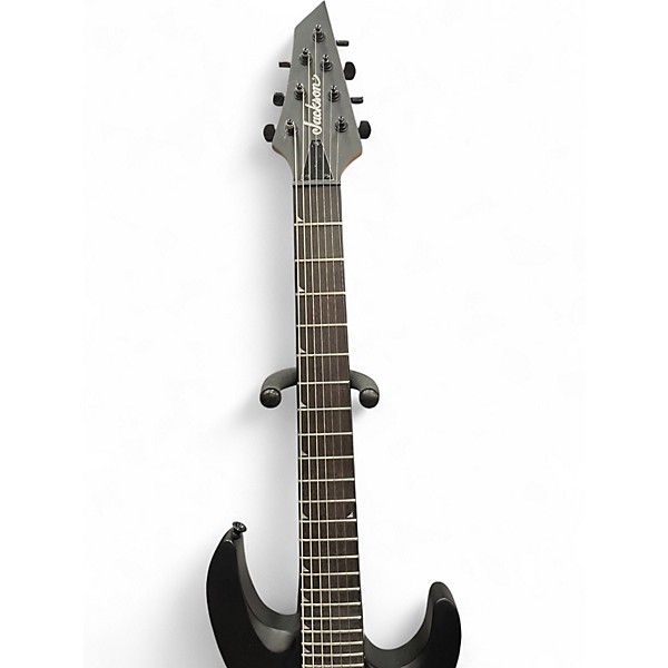 Used Jackson JS22-7 Dinky 7 String Black Solid Body Electric Guitar