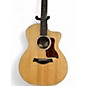 Used Taylor 214CE Deluxe Natural Acoustic Electric Guitar