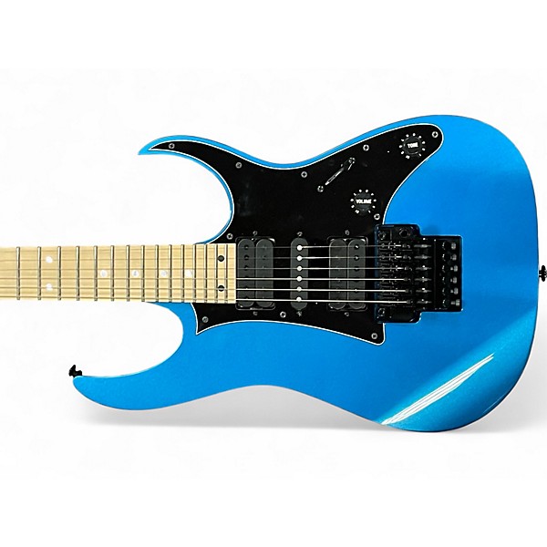 Used Ibanez rg550 genisis Blue Solid Body Electric Guitar