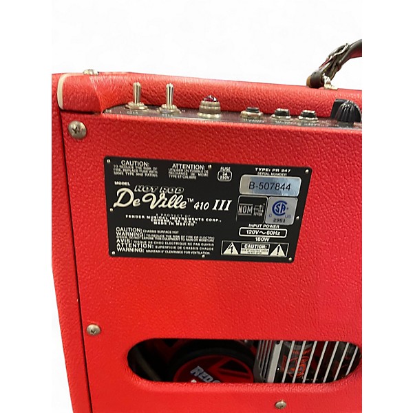 Used Fender Hot Rod Deville III 60W 4x10 Tube Guitar Combo Amp