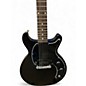 Used 2019 Gibson Les Paul Junior Tribute DC Black Solid Body Electric Guitar