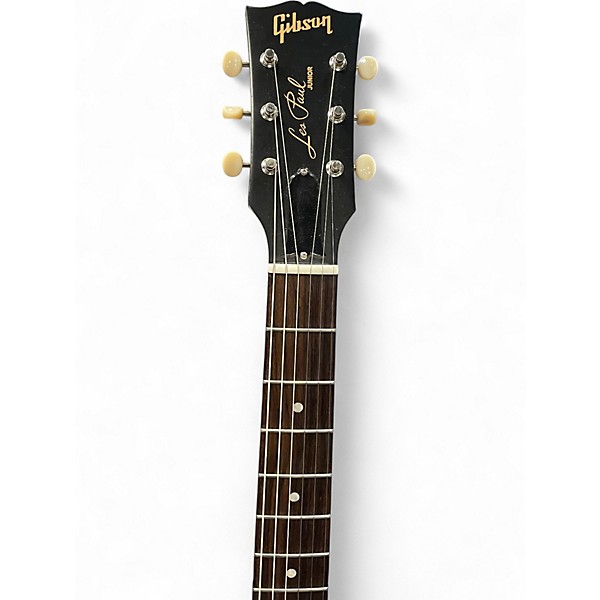 Used 2019 Gibson Les Paul Junior Tribute DC Black Solid Body Electric Guitar