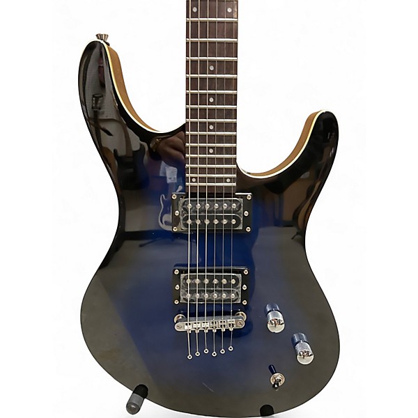 Used Washburn RX22F Blue Burst Solid Body Electric Guitar