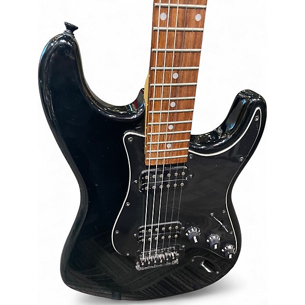 Used Lotus S Style HH Black Solid Body Electric Guitar