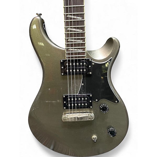 Used PRS Carlos Santana Signature SE Silver Solid Body Electric Guitar