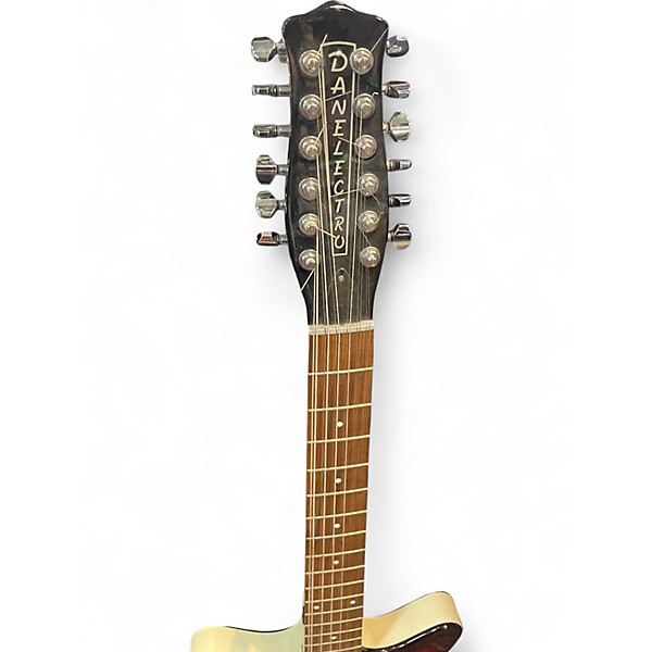 Used Danelectro Vintage 12 Tobacco Burst Hollow Body Electric Guitar