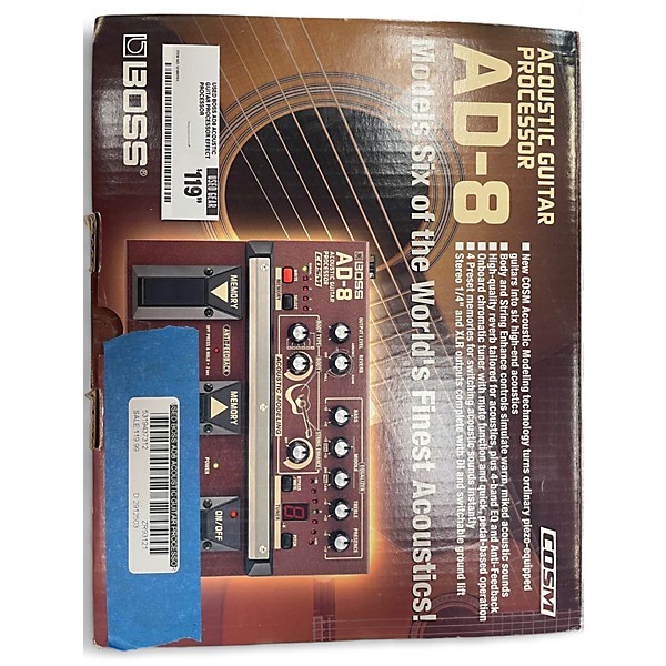 Used BOSS AD8 Acoustic Guitar Processor Effect Processor