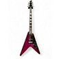 Used Schecter Guitar Research V-1 Custom Trans Purple Solid Body Electric Guitar thumbnail