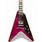 Used Schecter Guitar Research V-1 Custom Trans Purple Solid Body Electric Guitar