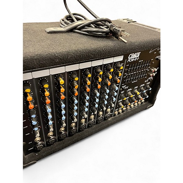 Used Crate pcm-8+ Powered Mixer