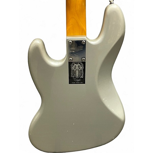 Used Squier Classic Vibe 1960S Jazz Bass Inca Silver Electric Bass Guitar