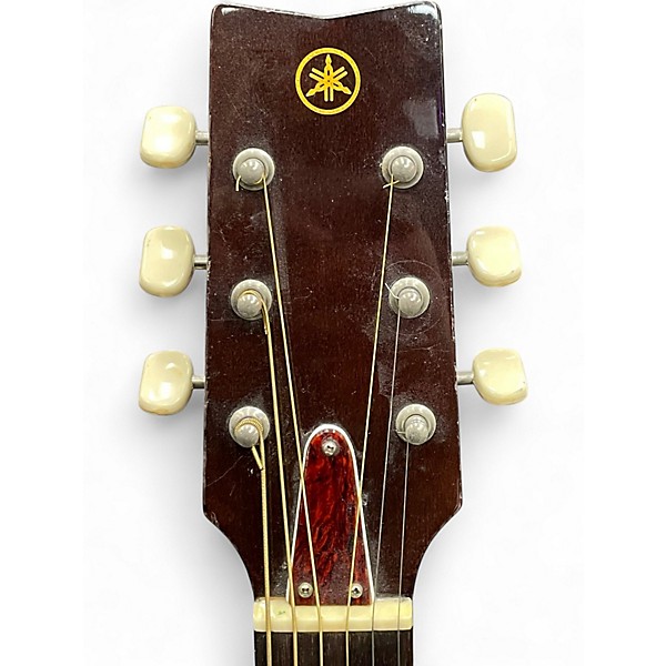 Vintage 1970s Yamaha FG110E Natural Acoustic Electric Guitar