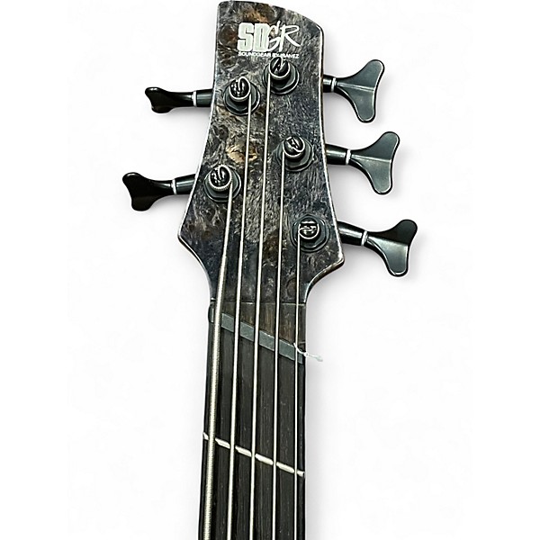 Used Ibanez srms805 deep twilight Electric Bass Guitar