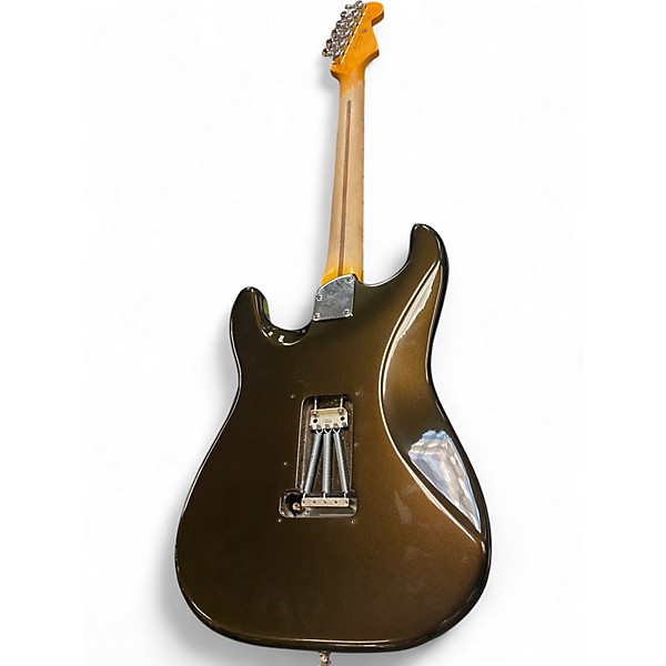 Used 2021 Fender American Ultra Stratocaster Texas Tea Solid Body Electric Guitar