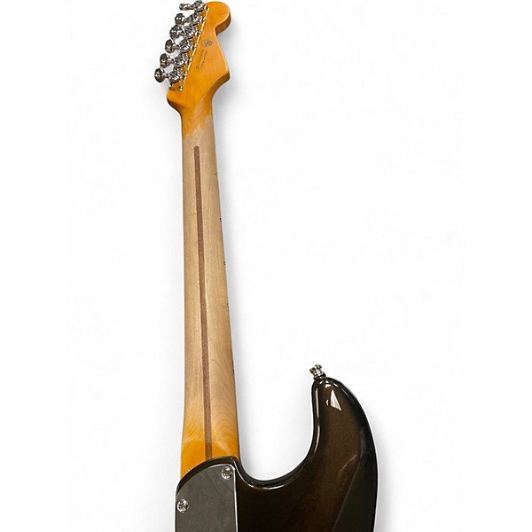 Used 2021 Fender American Ultra Stratocaster Texas Tea Solid Body Electric Guitar