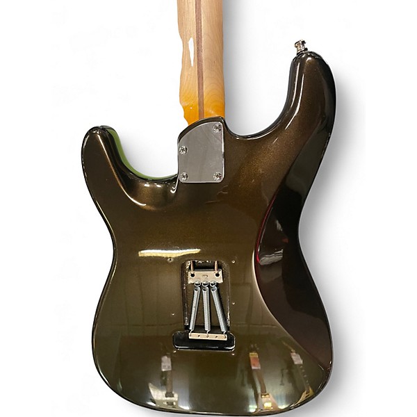 Used 2021 Fender American Ultra Stratocaster Texas Tea Solid Body Electric Guitar