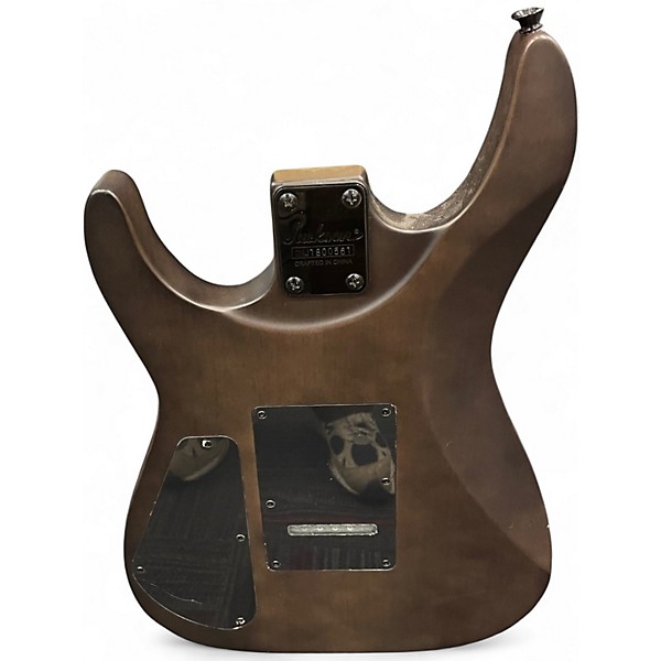 Used Jackson JS22 Dinky Trans Brown Solid Body Electric Guitar
