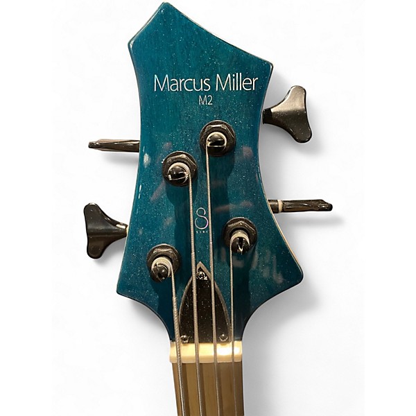 Used Sire Marcus Miller M2 Blue Agave Electric Bass Guitar