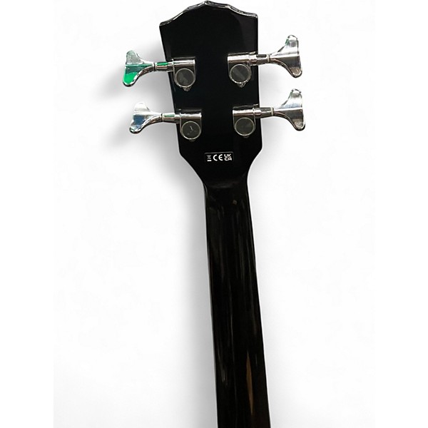 Used Fender CB60SCE Black Acoustic Bass Guitar