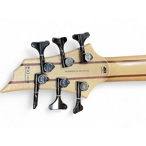 Used ESP LTD B206SM 6 String Natural Electric Bass Guitar