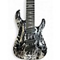 Used Schecter Guitar Research C8 SILVER MOUNTAIN MULTISCALE Metallic Silver Solid Body Electric Guitar