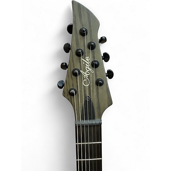 Used Agile INTREPID PRO 7 STRING Walnut Solid Body Electric Guitar