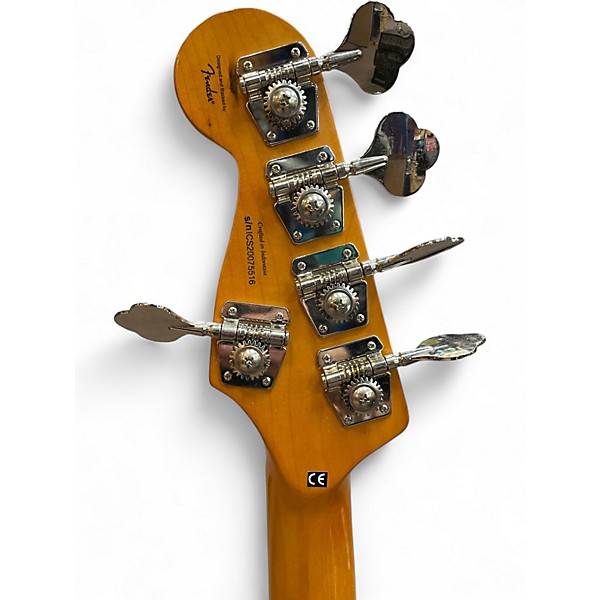 Used Squier Classic Vibe 70s Jazz Bass V Black Electric Bass Guitar