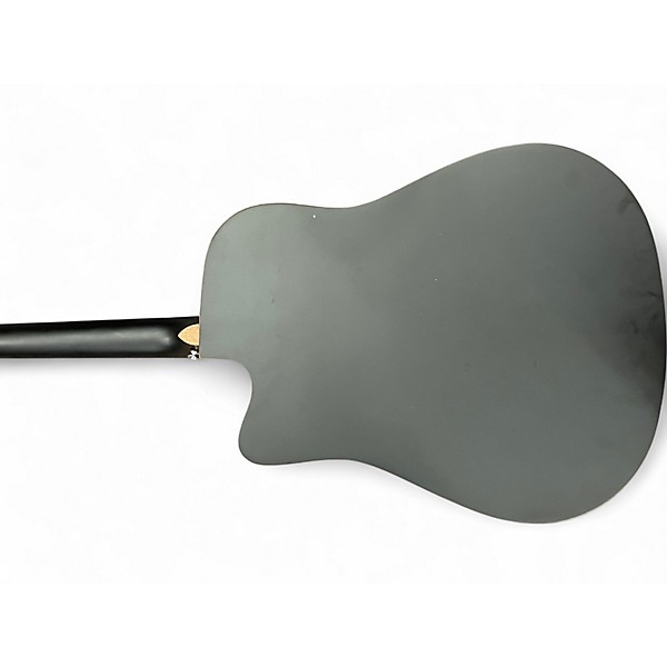 Used Vangoa BASICVGE1 Black Acoustic Electric Guitar