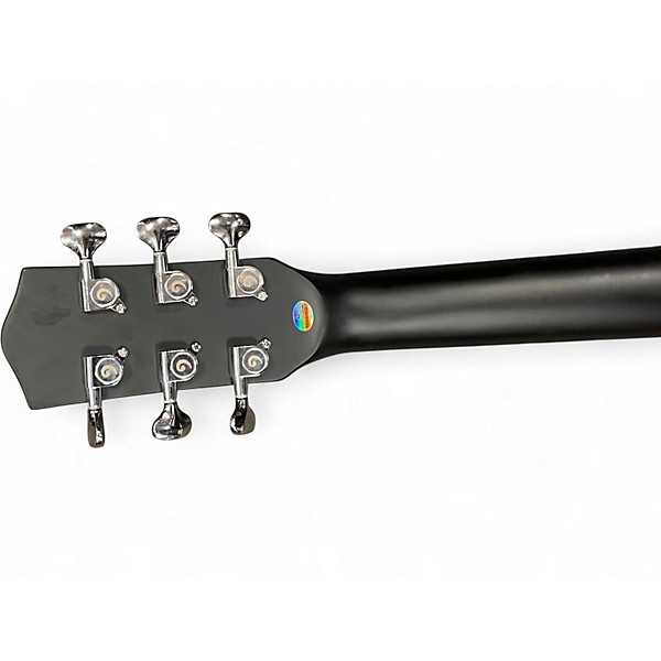 Used Vangoa BASICVGE1 Black Acoustic Electric Guitar