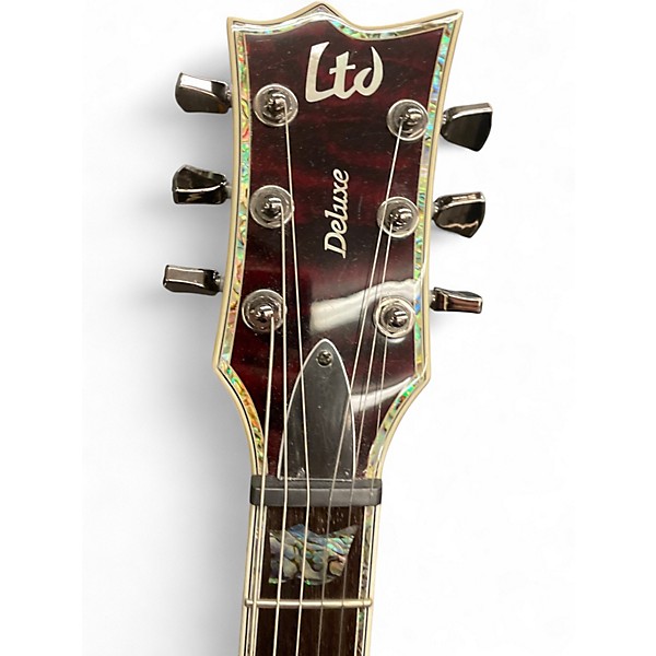 Used ESP LTD EC1000 Black Cherry Solid Body Electric Guitar