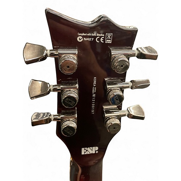 Used ESP LTD EC1000 Black Cherry Solid Body Electric Guitar