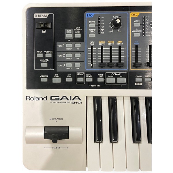 Used Roland Gaia SH01 37 Key Synthesizer