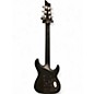 Used Schecter Guitar Research Damien Platinum 6 Floyd Rose Left Handed Black Electric Guitar