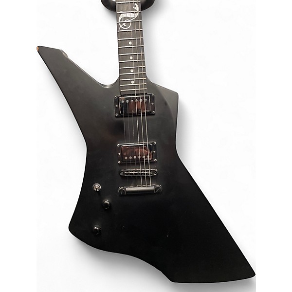 Used ESP LTD James Hetfield Snakebyte Left Handed Black Electric Guitar