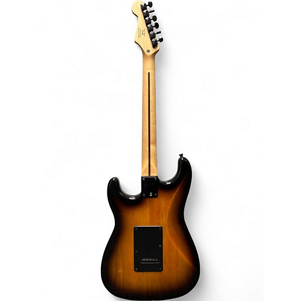 Used Squier Bullet Stratocaster HSS 2 Tone Sunburst Solid Body Electric Guitar