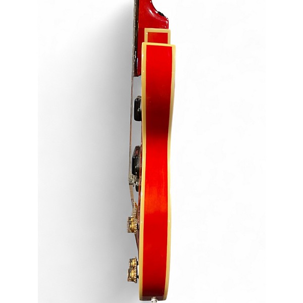 Used The Loar LH-302T Wine Red Acoustic Electric Guitar