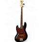 Used Squier Contemporary Jazz Bass 2 Color Sunburst Electric Bass Guitar