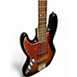 Used Squier Contemporary Jazz Bass 2 Color Sunburst Electric Bass Guitar