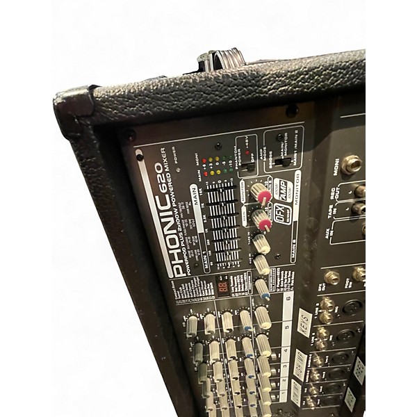 Used Phonic POWERPOD PLUS 2X100 Powered Mixer