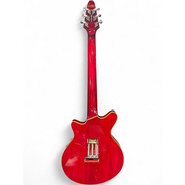 Used Harley Benton BM-75 Wine Red Solid Body Electric Guitar