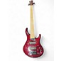 Used MTD KINGSTON Z5 Trans Red Electric Bass Guitar thumbnail